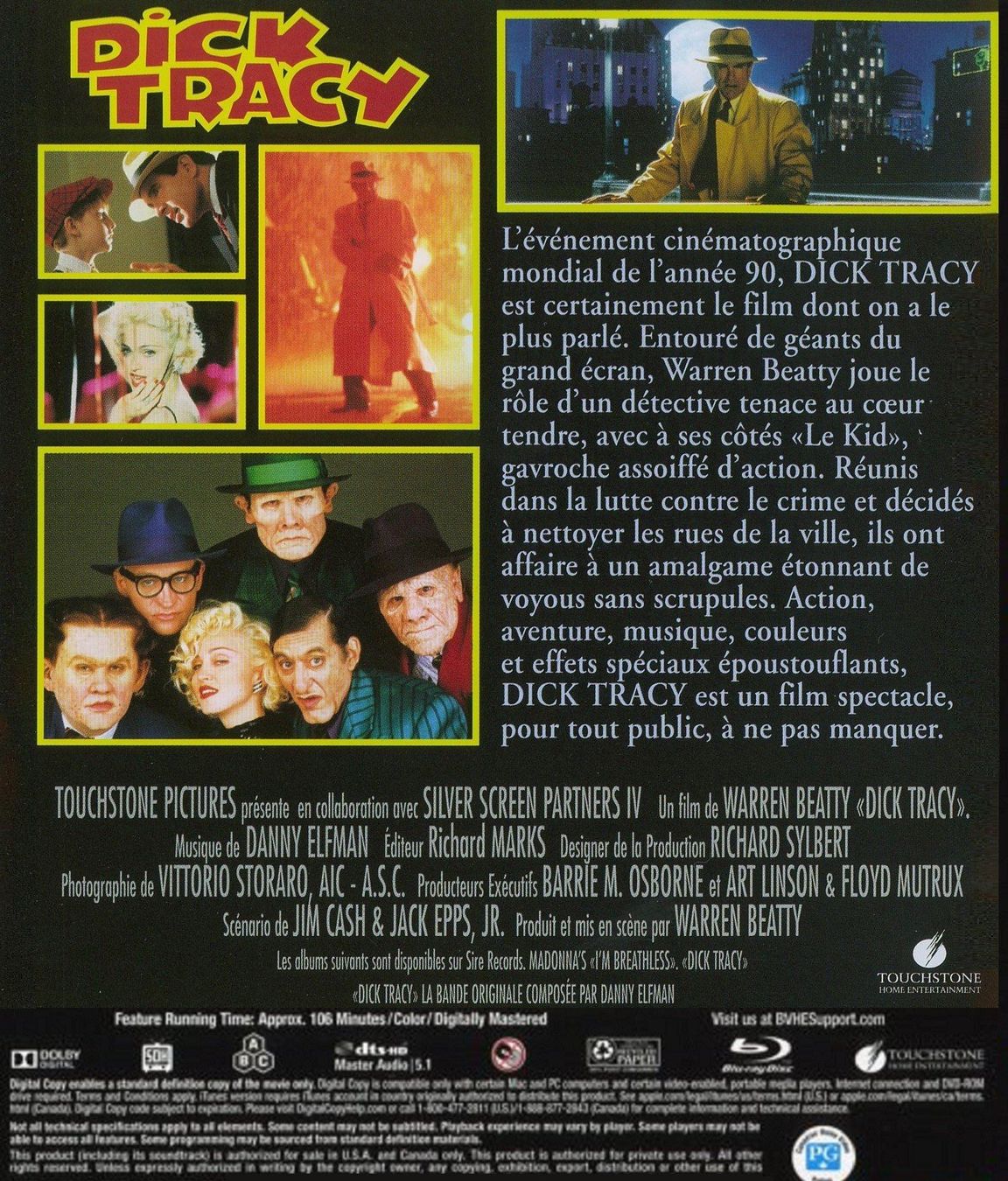 Alle DVDs: Bluray Steelbook DICK TRACY – Gebraucht aus préverenges von Gilou27 3