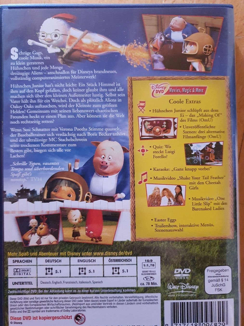 Tutti i DVDs: Himmel und Huhn – Usato da Oberdorf BL venduto da BaldenEagle 2
