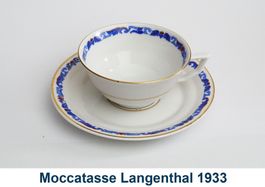 Moccatasse Langenthal 1933
