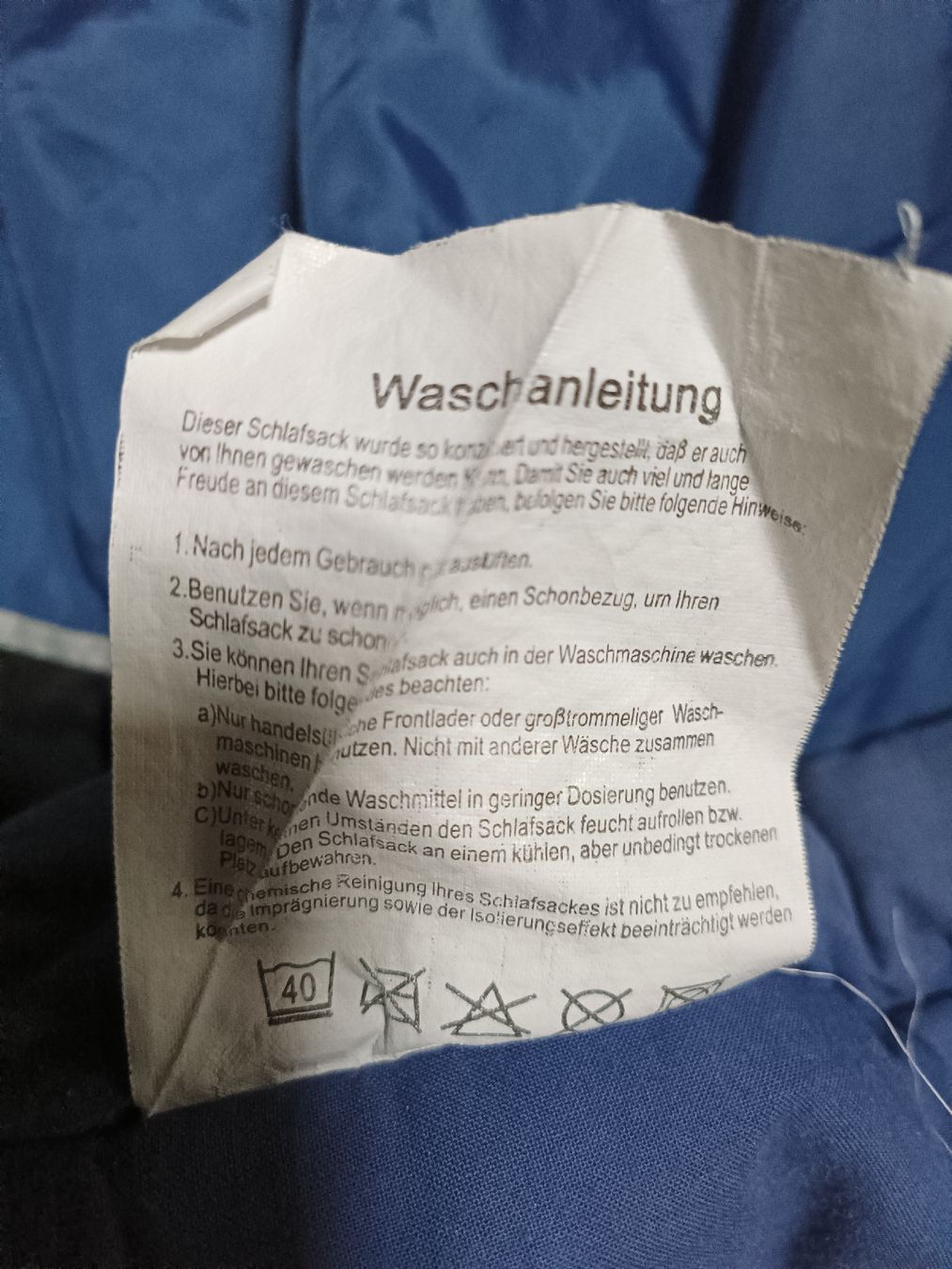 Sacchi a pelo: Safari Schlafsack – Usato da Bätterkinden venduto da Elefantenzoo 3