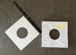 Schallplattentaschen für Singels,  Innenhüllen 30 Stk. 