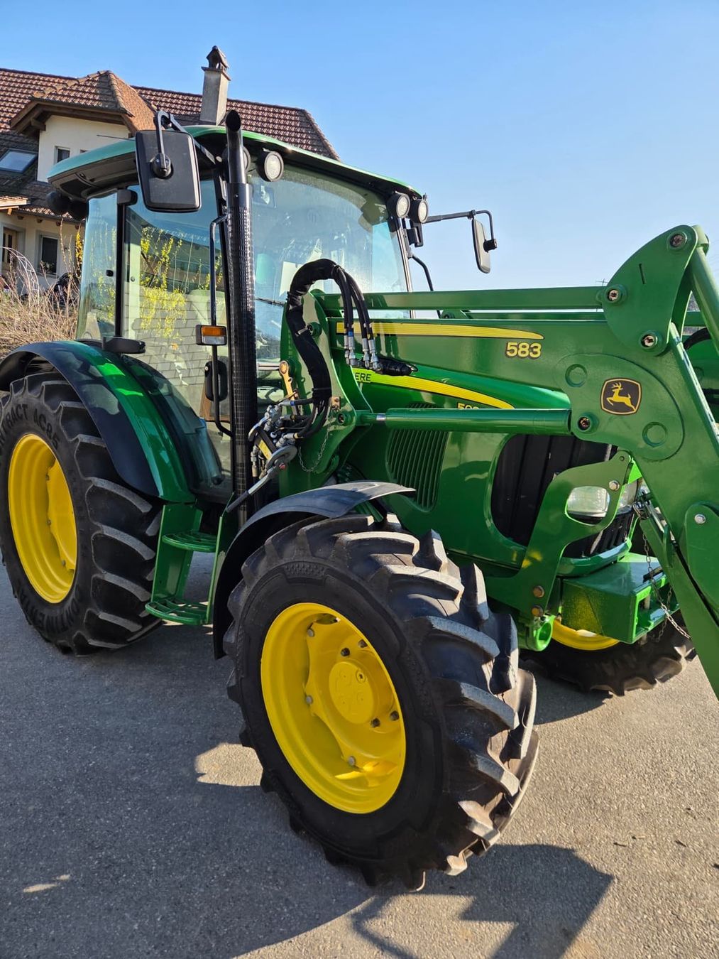 John Deere Trattori: John Deere 5080R mit Frontlader – Usato da Retschwil venduto da KATANA_02 6