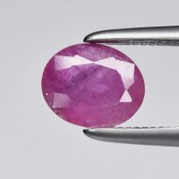 0.81ct Natur Rubin Edelstein aus Afrika echter Edelstein