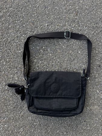 Kipling Crossbody Bag Black Y2K Vintage Monkey