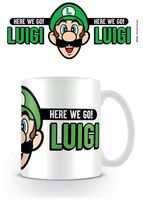 Super Mario mug Here We Go Luigi PROMO