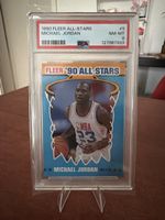 NBA - Michael Jordan - 1990 Fleer - PSA8