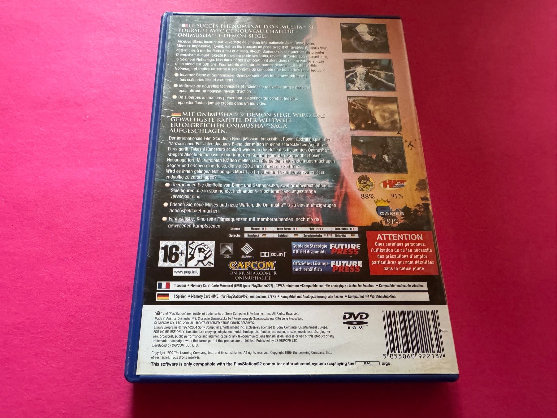 Sony Giochi: ONIMUSHA 3 SPIEL FÜR PS2 – Usato da Hägendorf venduto da Briansgameshop 2