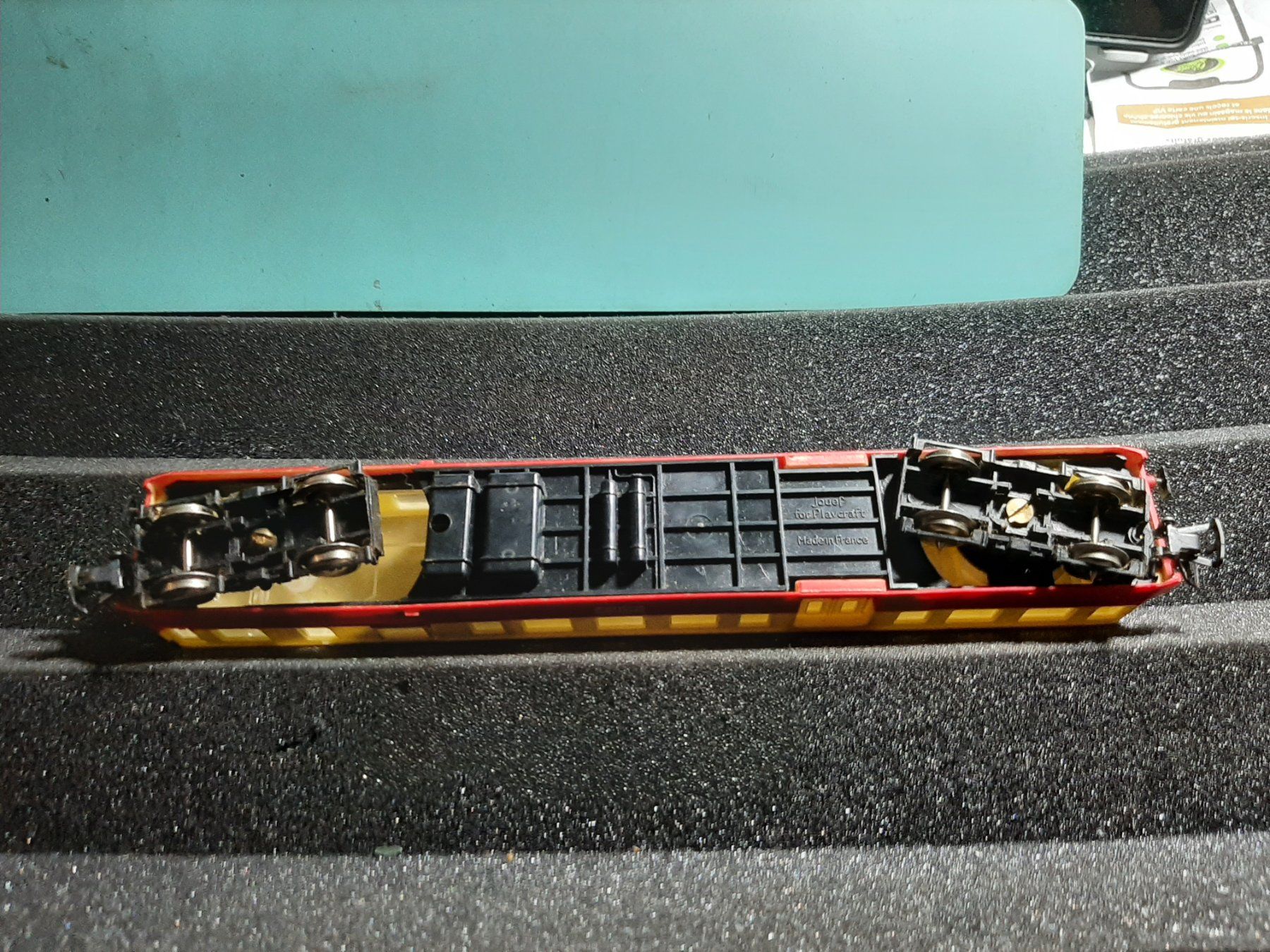 Jouef Modelleisenbahnen: JOUEF EVREUX XB 8147 REMORQUE REF.22 – Gebraucht aus Avully von RIVALIS 3