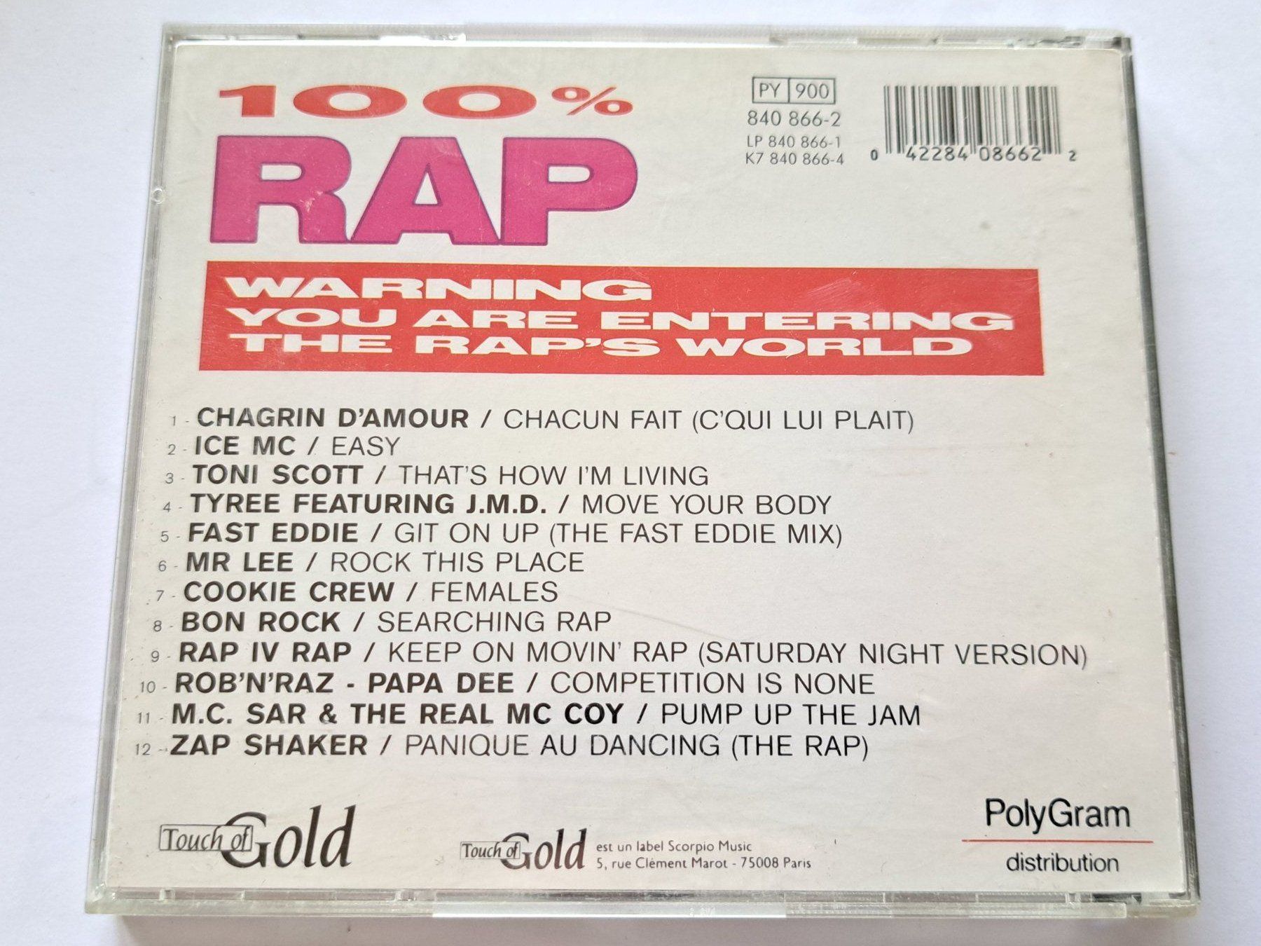 CDs: Cd 100% Rap Hits – Gebraucht aus Pully von bro_n52j 1