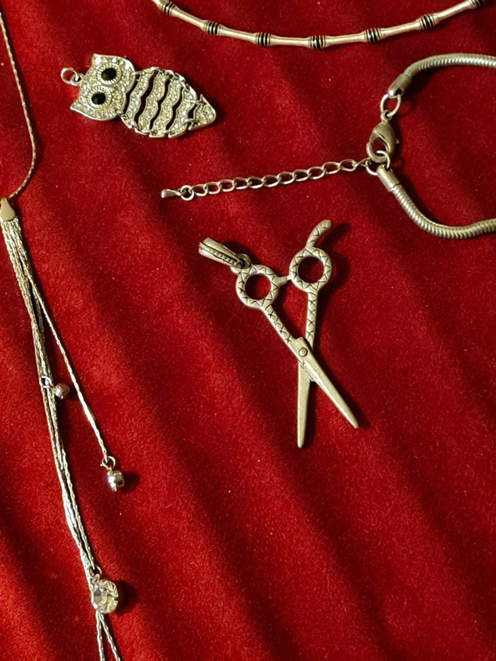 Altri gioielli: Lot Vintage Modeschmuck, 7 Stück, Farbe Silber – Usato da Münchenbuchsee venduto da babilibern 2