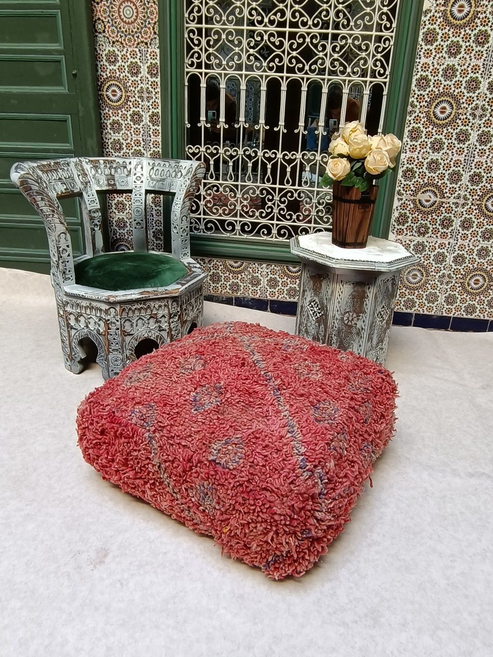 Sofas: Pouf marocain Vintage – Neuf (Voir description) à cournillens par Haronn 5