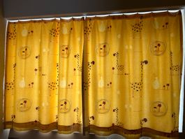 Rideaux de nuit largeur 220 cm, hauteur 130 cm