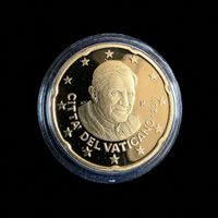 VATIKAN 20 CENTS 2011 UNZ. *PROOF*  *SEHR RAR*