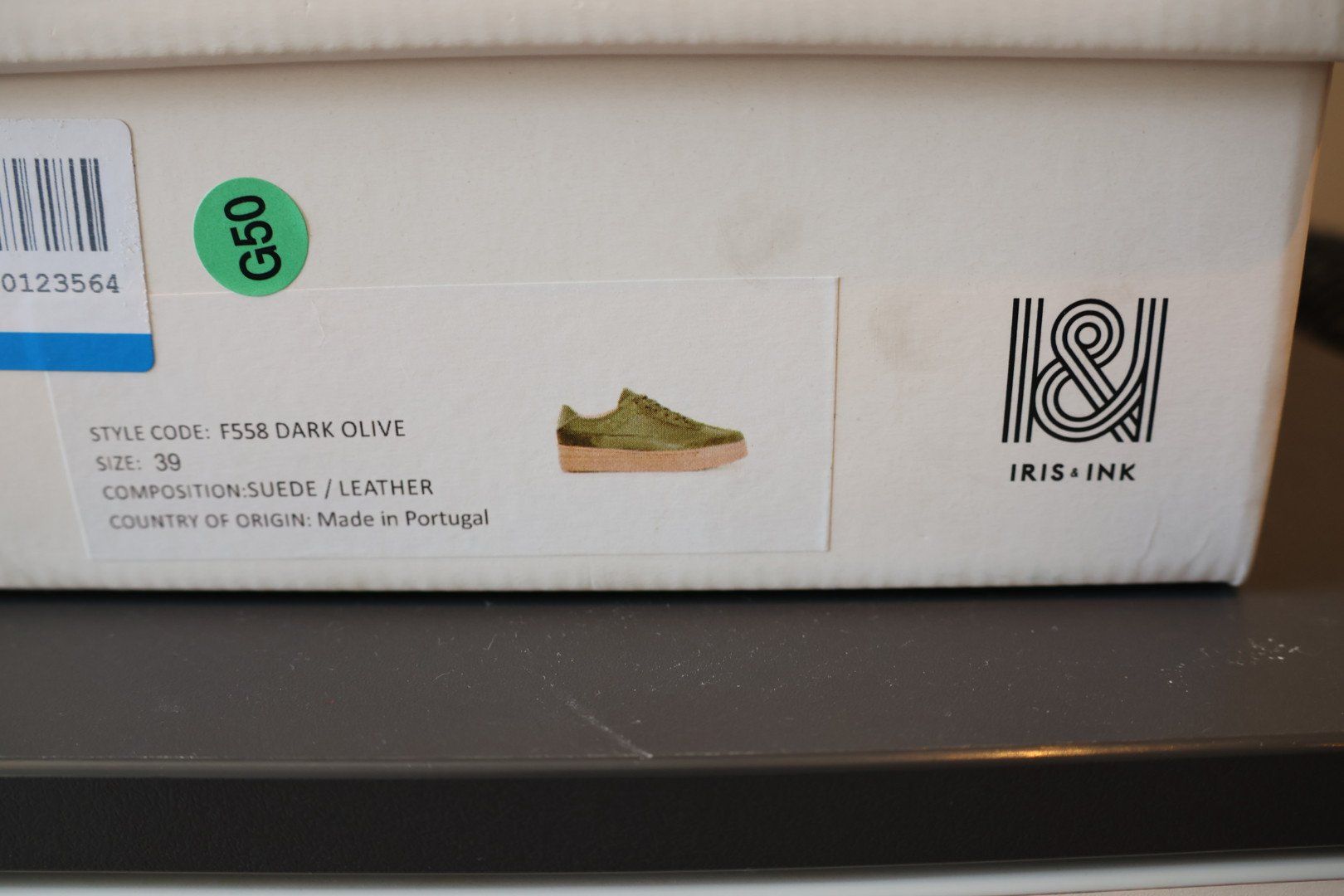 Damenschuhe: Grüne Iris & Ink Ledersneaker – Gebraucht aus Winterthur von jul_v9wx 2
