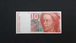 Schweiz 10 Franken 1986 Bankfrisch
