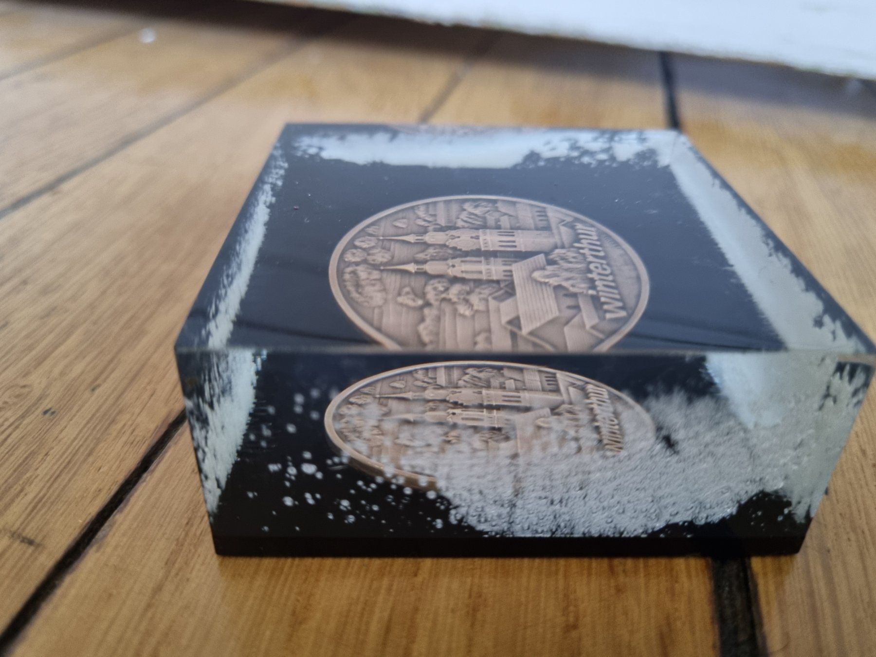 Medaillen: Winterthur Kramer  Briefbeschwerer Vintage Medaille – Gebraucht aus Schaffhausen von Leveron13 7