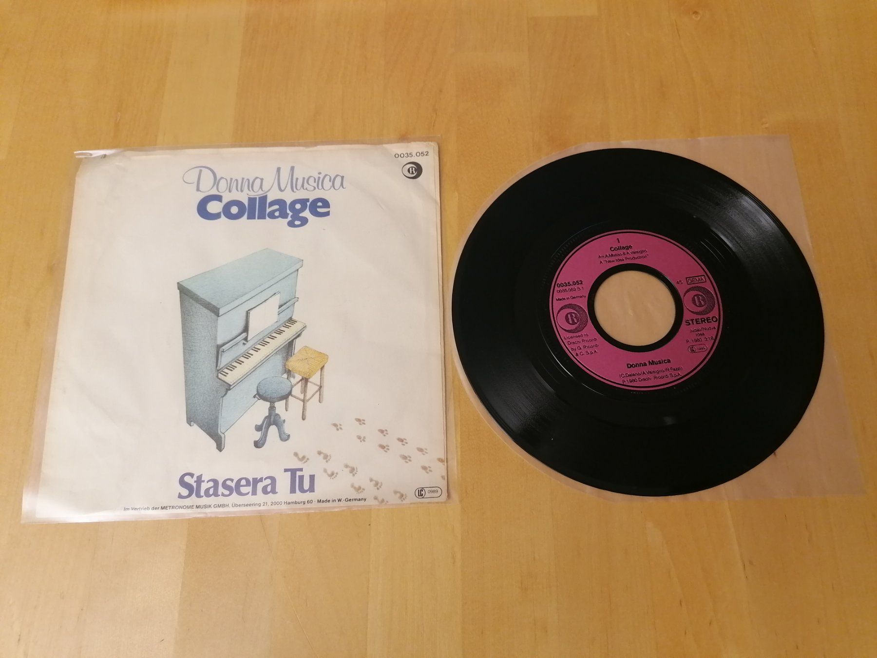 Dischi in vinile: Collage – Donna Musica – Usato da Emmenbrücke venduto da lamorak 1