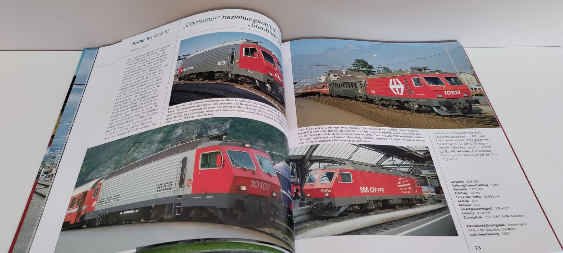 Libri: Buch - "Bildatlas der SBB-Lokomotiven" - Manuel Indermauer – Usato da Boswil venduto da MAF_952 4