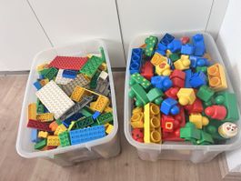 LEGO DUPLO – 2 Kisten voll mit Bausteinen & Figuren  
