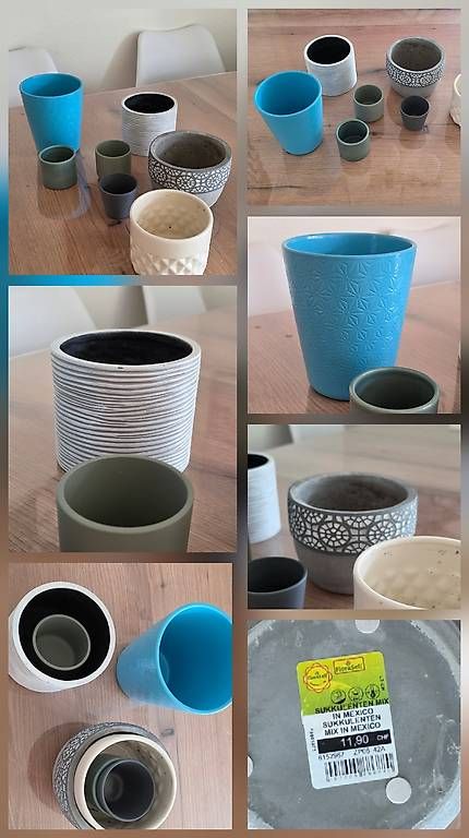 Pots de fleurs: Pflanzentöpfe zu verkaufen – D'occasion à Ebikon par Automaus