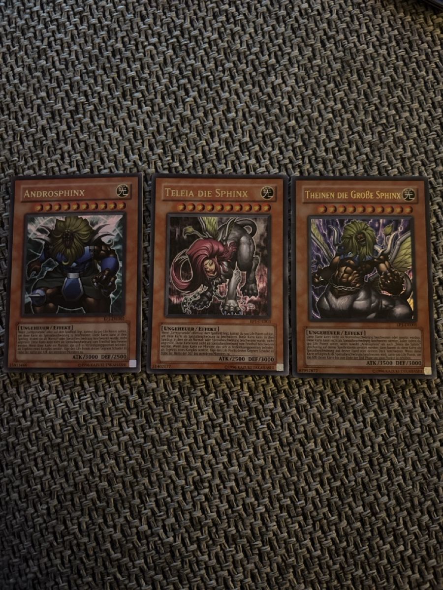 Yugioh Sammelbilder & Trading cards: YuGiOh Sphinx Set – Gebraucht aus Sirnach von dwi_7qfd