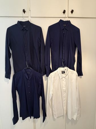 Set 4 Camicie uomo Antony Morato set Slim tg 50