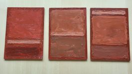 3 kleine Ölbilder 22x16cm