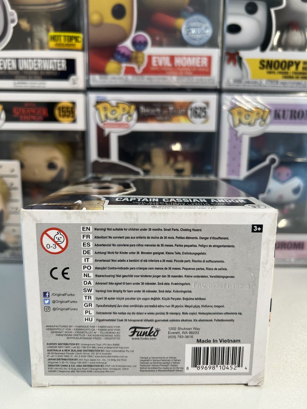 Funko Statuette: Funko POP! Star Wars Rogue One Captain Cassian Andor – Nuovo e nell'imballaggio originale da Le Mouret venduto da perfectbijou 5