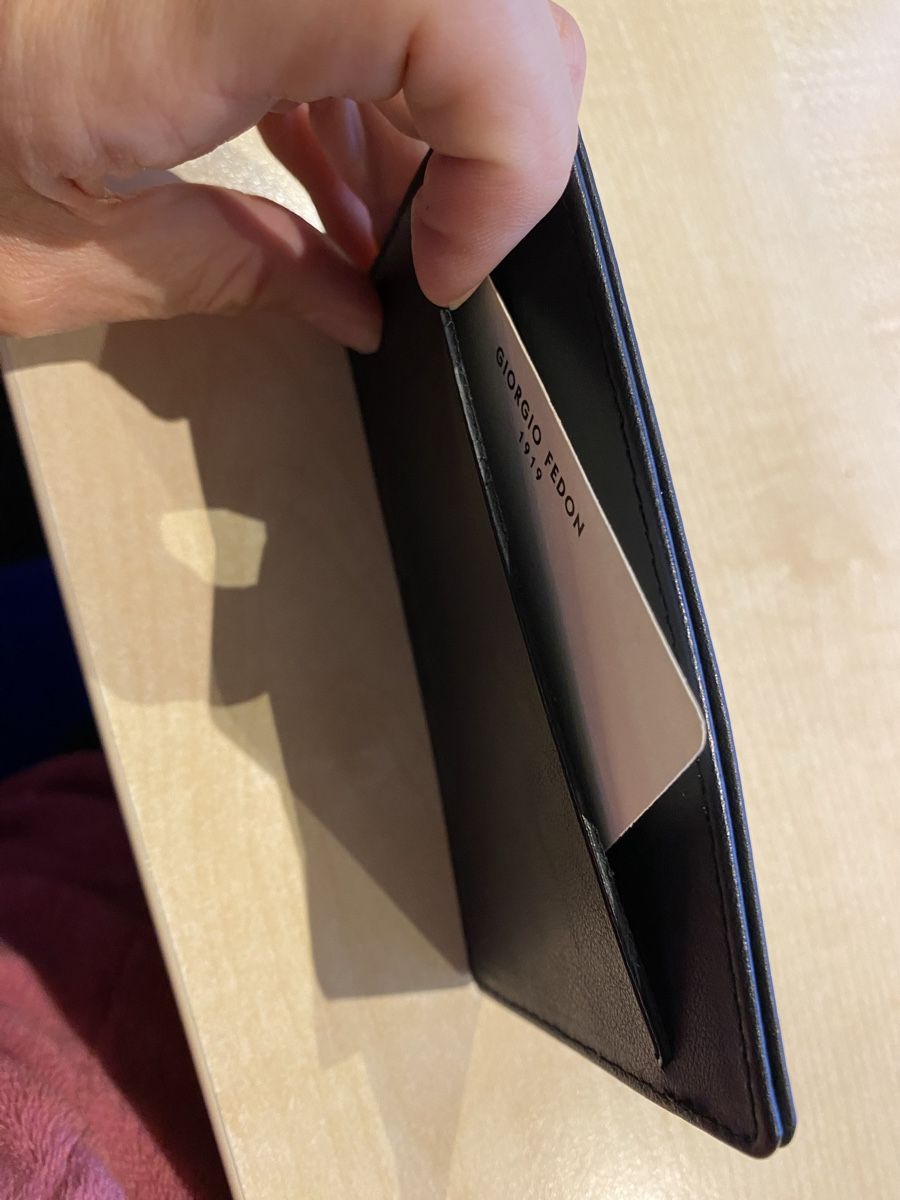 Portafogli: Giorgio Fedon Credit Card Wallet – Nuovo e nell'imballaggio originale da Zürich venduto da rachdied 2