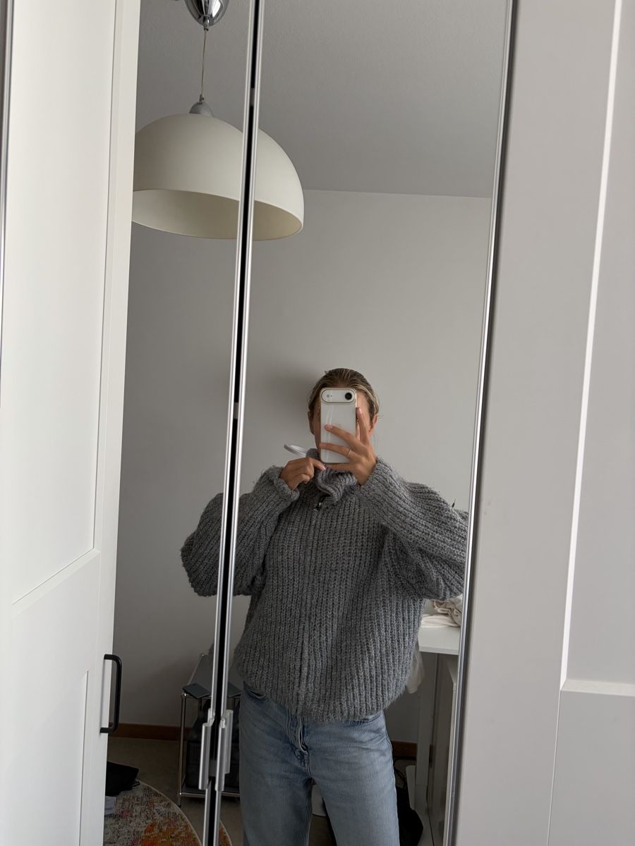 H&M Jacken: Zip Cardigan grau – Neu (gemäss Beschreibung) aus Sevelen von sarah_selina
