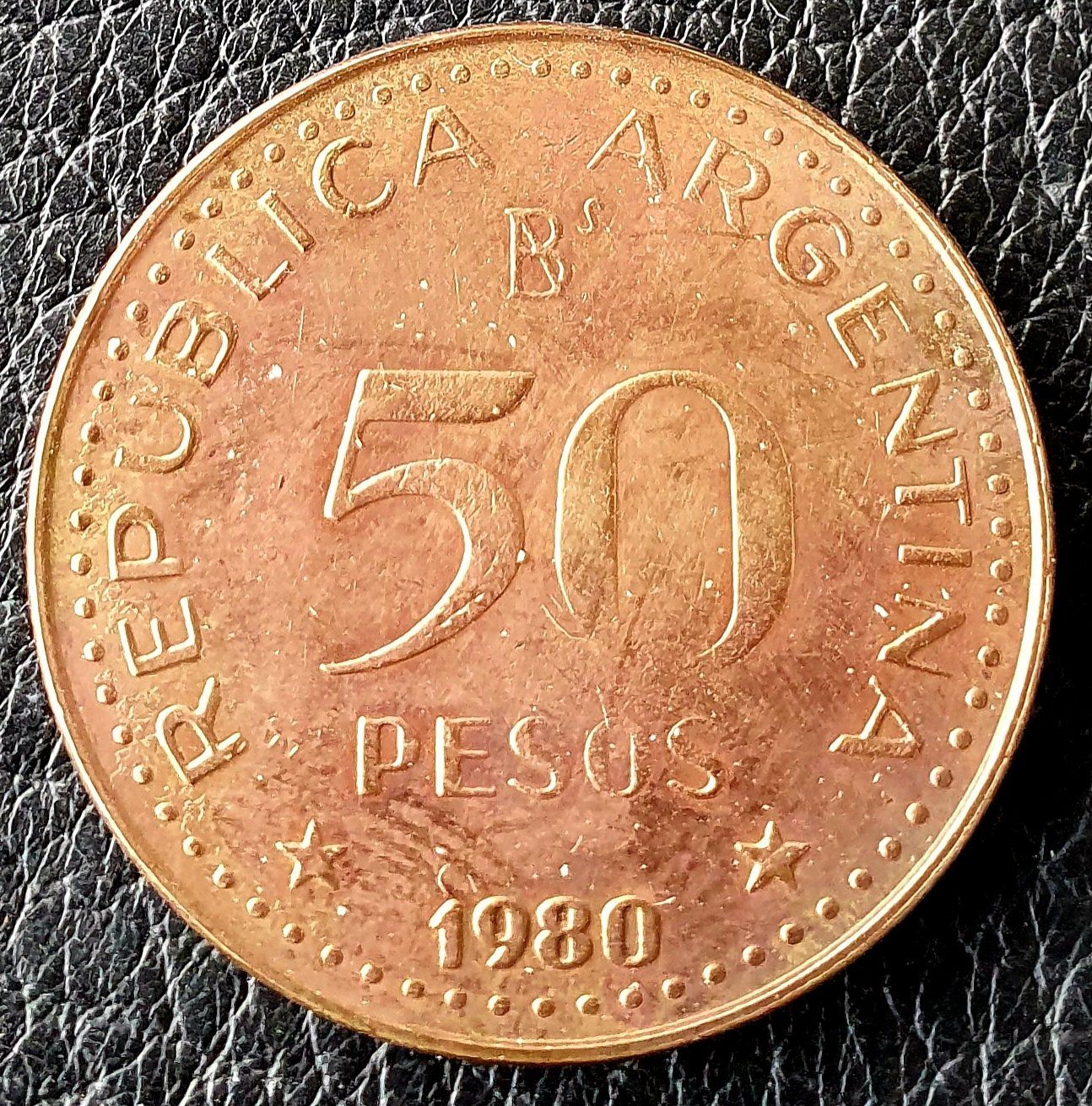 Tutti le monete: 50 Pesos 1980 Argentinien – Usato da Egerkingen venduto da Acc1