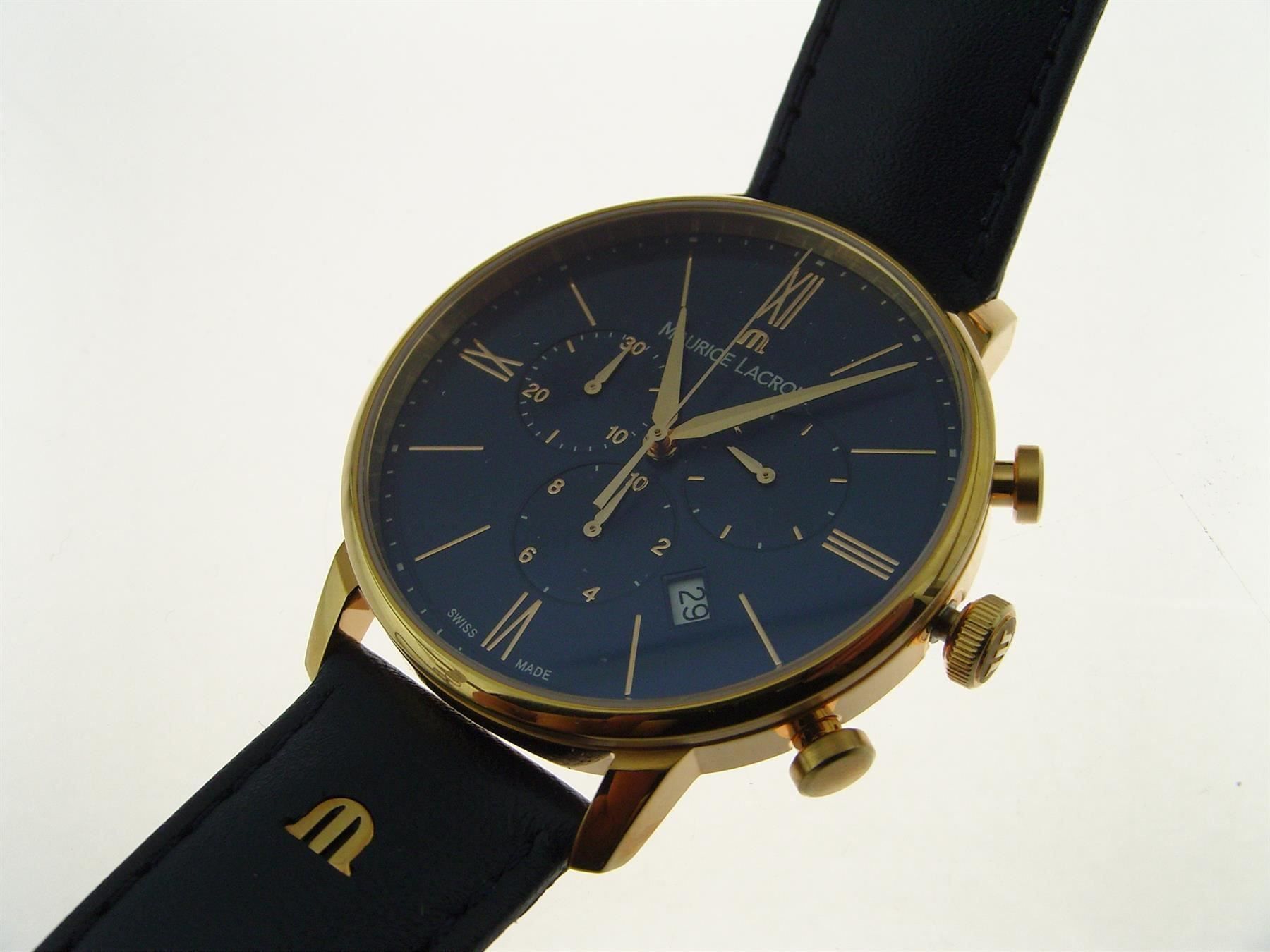 Maurice Lacroix Orologi: Neuer Maurice Lacroix Eliros Chronograph – Nuovo e nell'imballaggio originale da Mels venduto da niezie2002 9