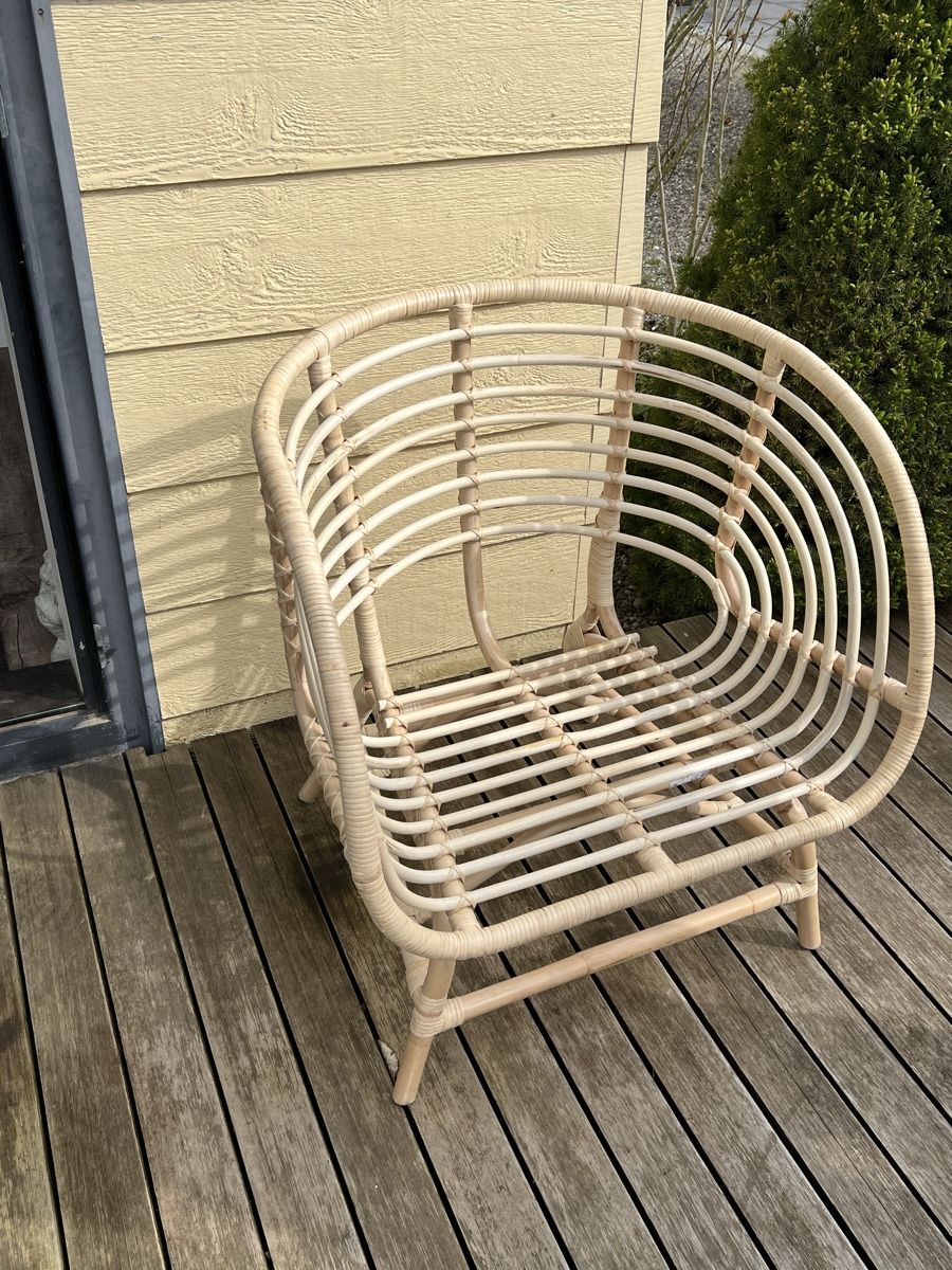 Ikea Poltrone: Rattan Sessel, Boho, Ibiza Style – Usato da Lausen venduto da Mysli1 1