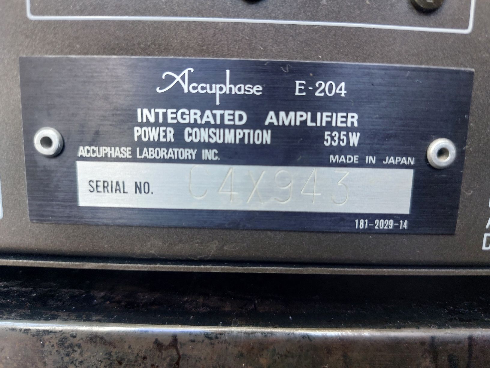Accuphase Amplificateurs: Hifi Vollverstärker – D'occasion à Flawil par Mosi442 3