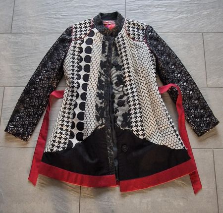 Desigual Mantel Grösse 42 Damen Jacke bunt guter Zustand