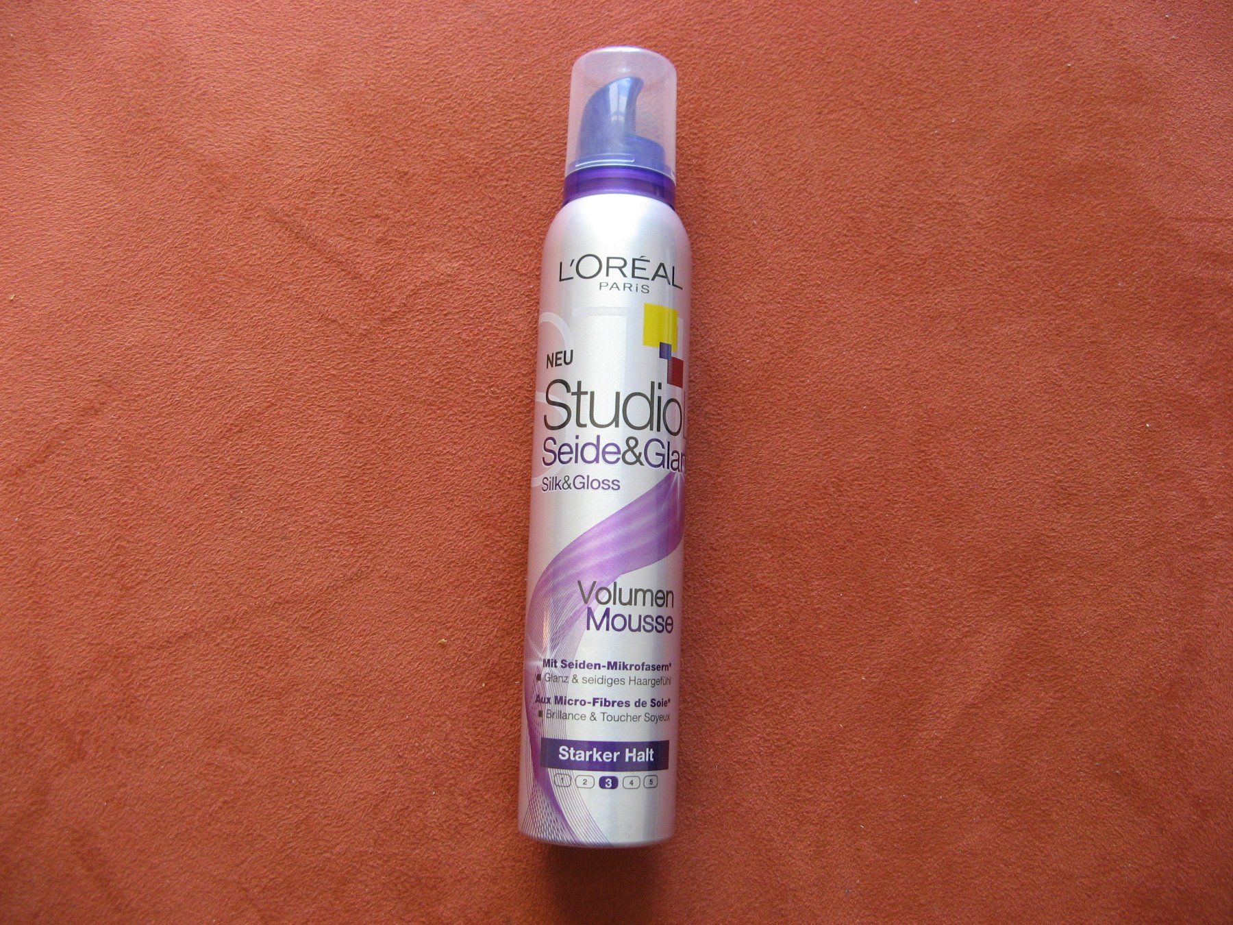 L'Oréal Haarpflegeprodukte: L'Oreal Studio Seide und Glanz Mousse – Gebraucht aus Zürich von apil