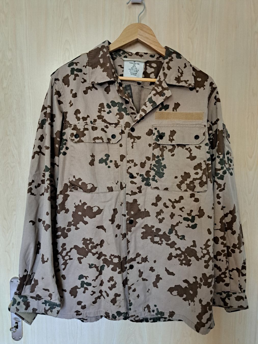 Uniformi: Wüstenmilitärbluse Bundeswehr – Usato da Aarburg venduto da moto100