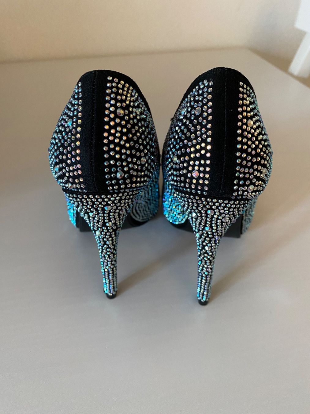 Damenschuhe: High Heels Glitzer Strassbesatz 37 NEU – Neu (gemäss Beschreibung) aus Oberglatt ZH von jul_nhy7 2