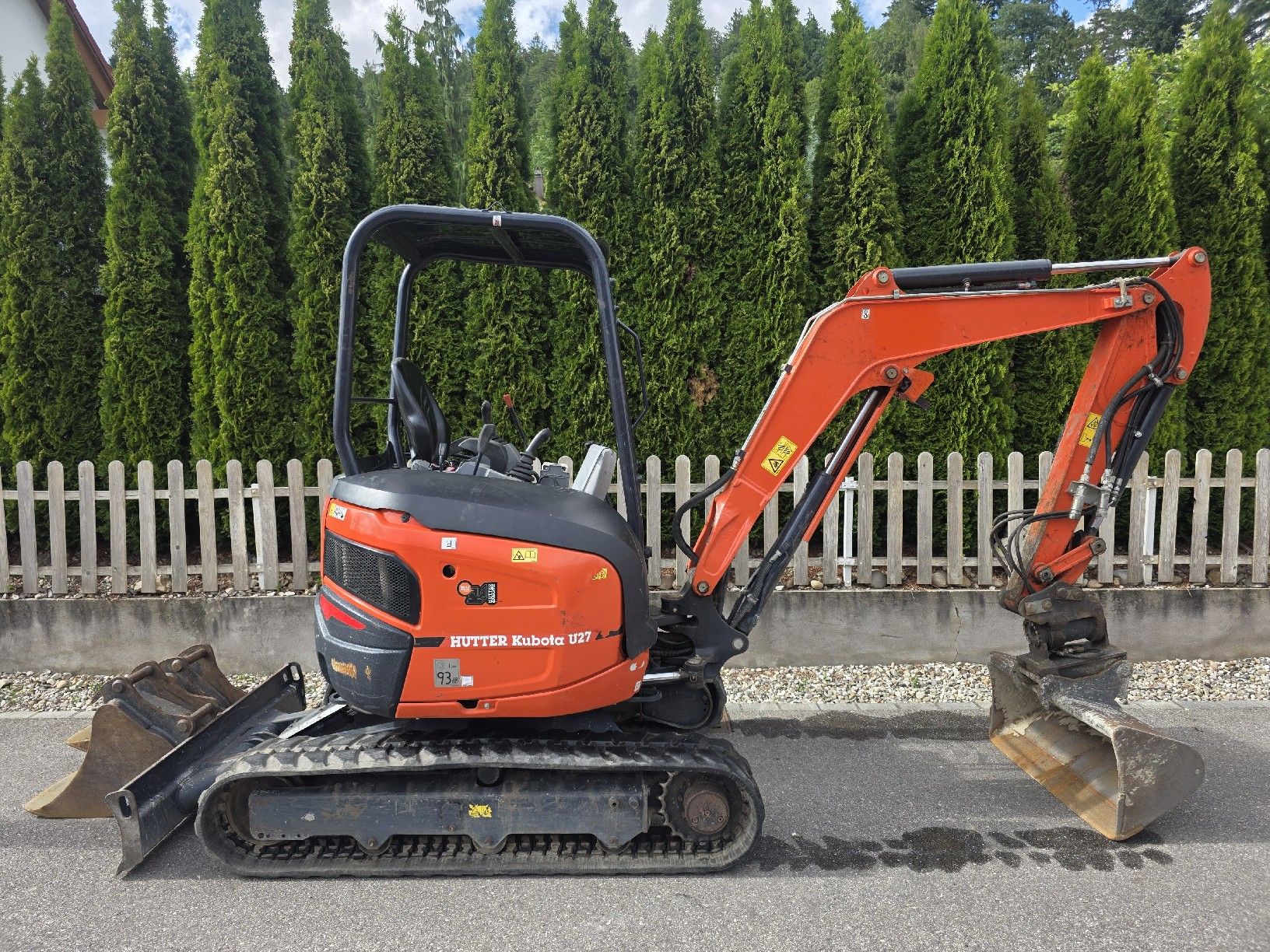 Excavateurs: Bagger Hutter Kubota U27 – D'occasion à Niedergösgen par MHNT 2