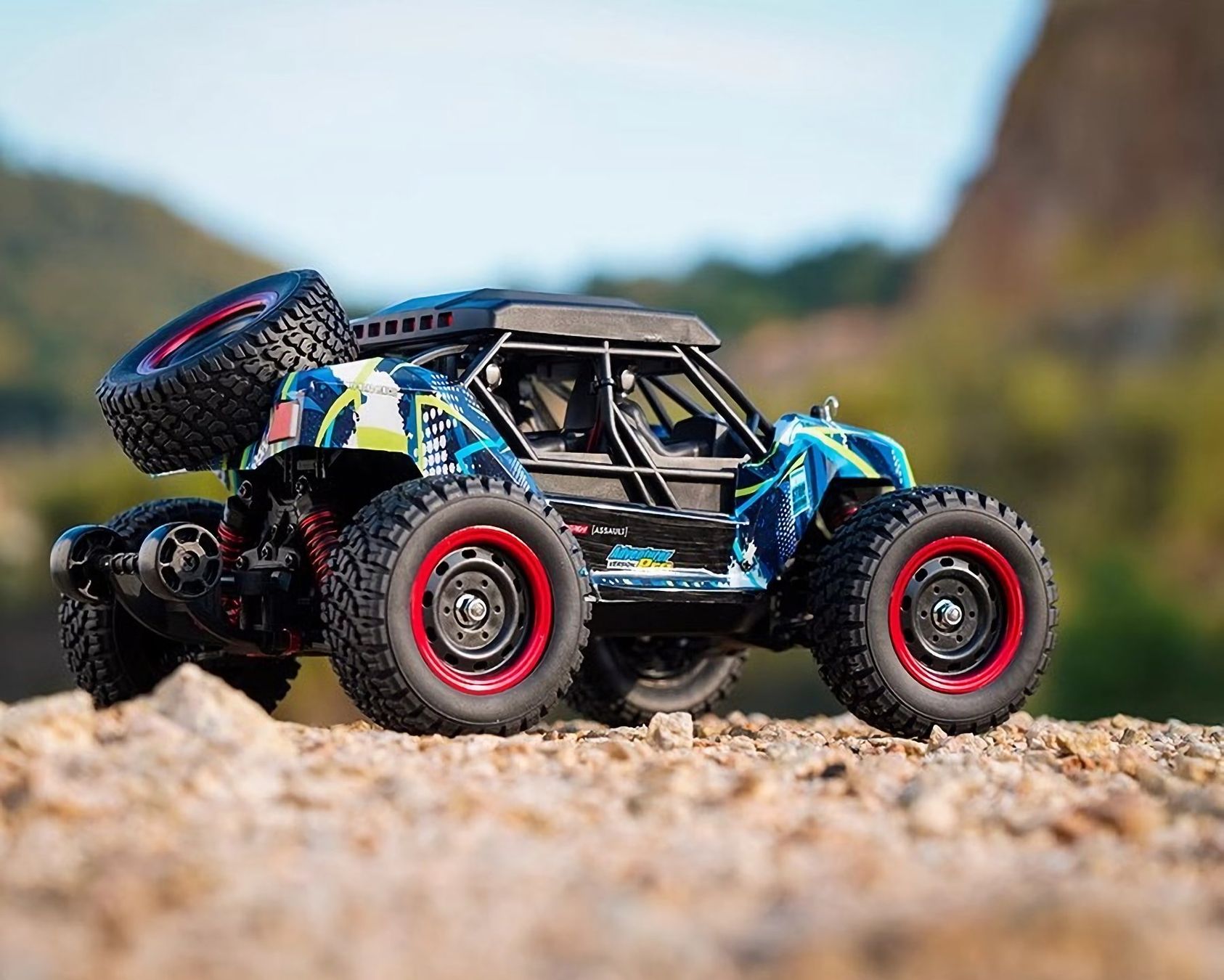 RC Desert Buggy 1:10 - 4WD Ferngesteuertes Offroad Auto (Neu und ...