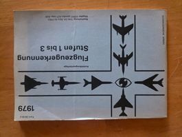 Flugzeugerkennung Stufen 1 bis 3 1979  / Form.39.40 d