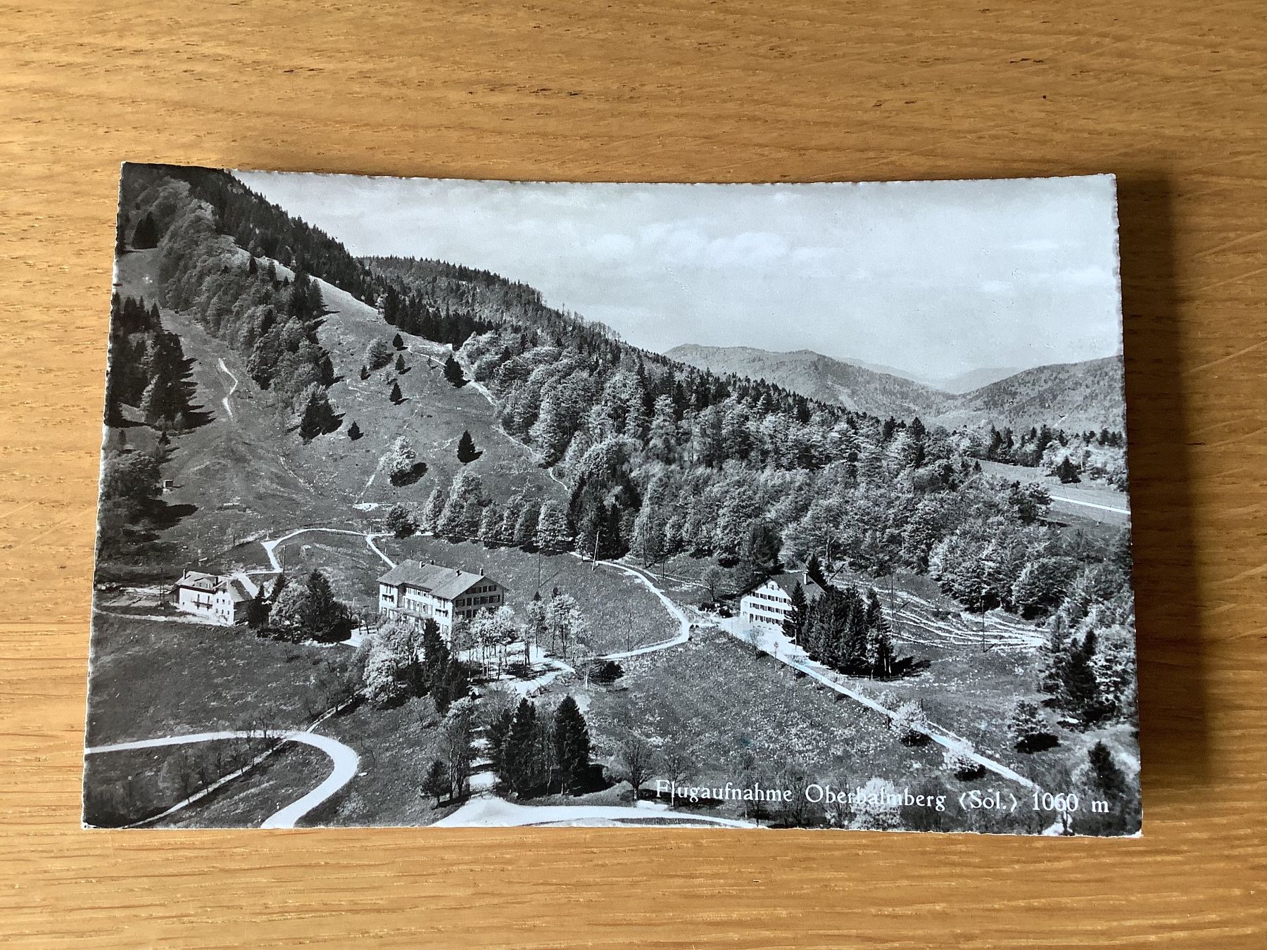 Cartoline postali: Oberbalmberg Flugaufnahme – Usato da Bassersdorf venduto da F-104fan