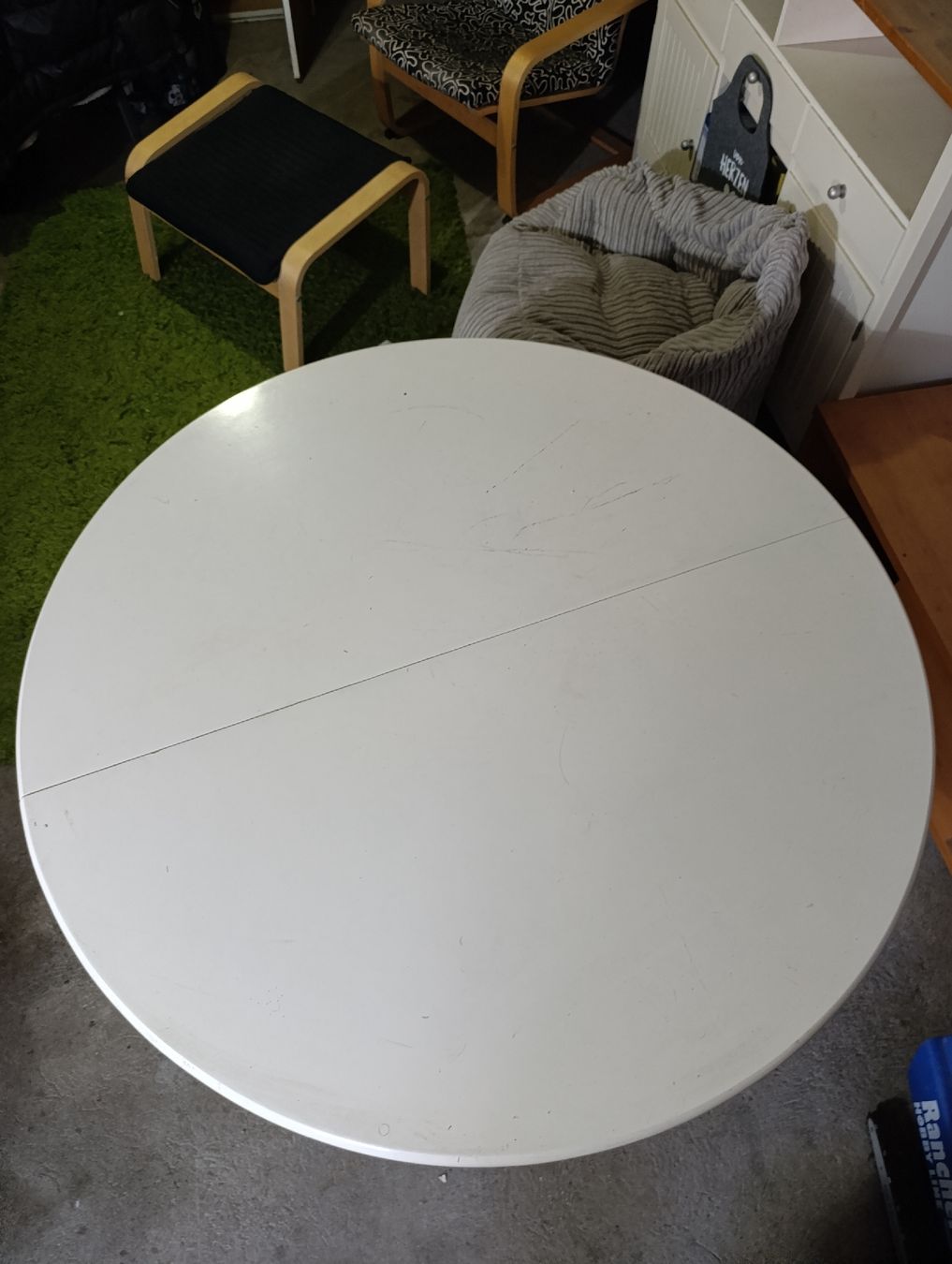 Tavoli: Runder Tisch Chromfuss Weiss  – Usato da Staufen venduto da bnd_cl5r 1