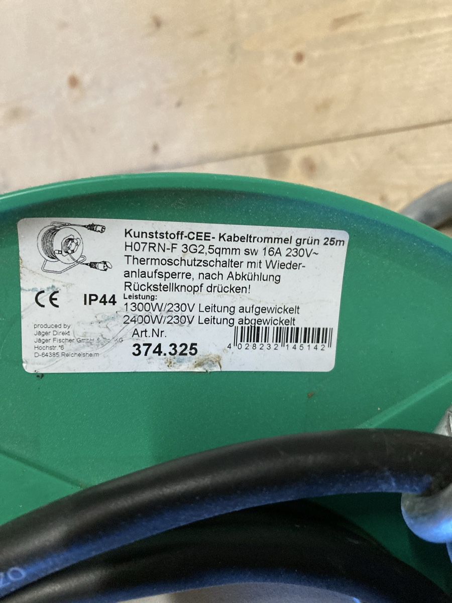 Altri accessori per camping: Camper Kabeltrommel, 25m – Usato da Lohn-Ammannsegg venduto da Christoff1 2