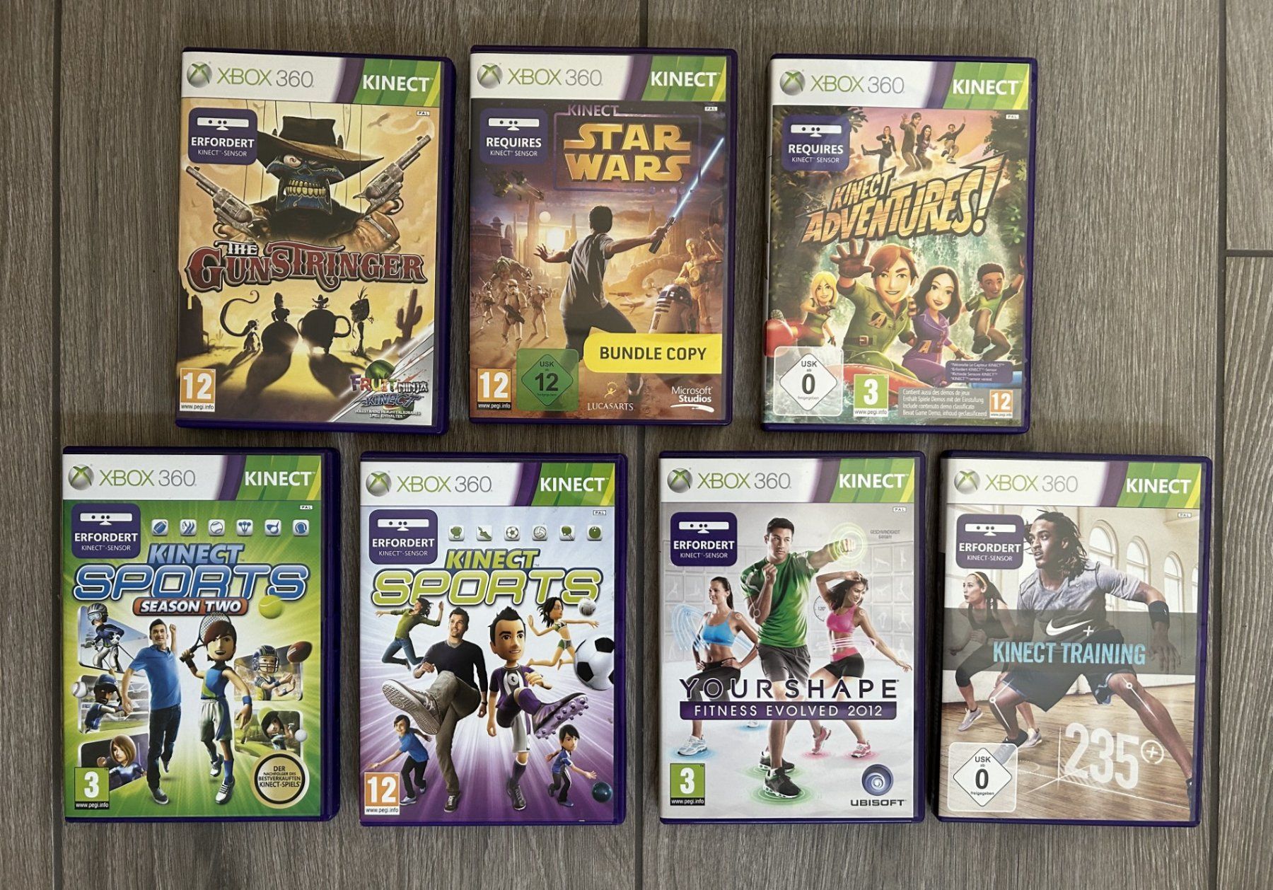 Microsoft Jeux: Xbox 360 Kinect Spiele - Set – D'occasion à Baar par WhatTheFunk01