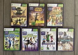 Xbox 360 Kinect Spiele - Set