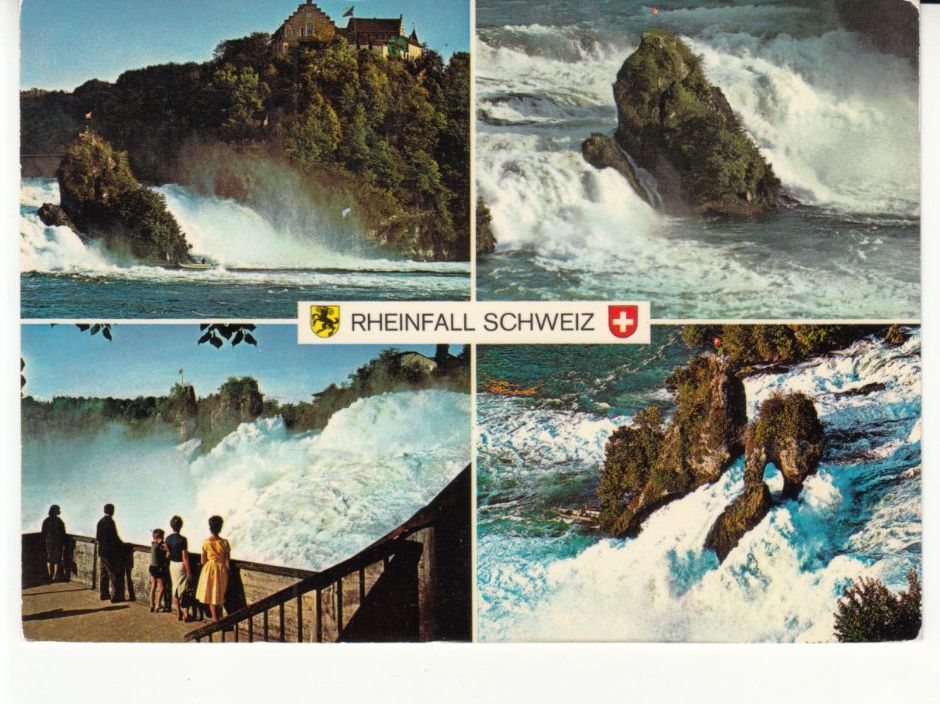 Ansichtskarten: Rheinfall 1974 – Gebraucht aus Bürglen TG von StampGraf