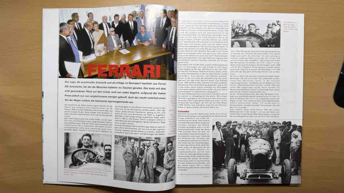 Bücher: Ferrari Oldtimer Archiv Buch, Auto-Geschichte, Deutsch – Neu (gemäss Beschreibung) aus Oetwil am See von TubeVogler 1