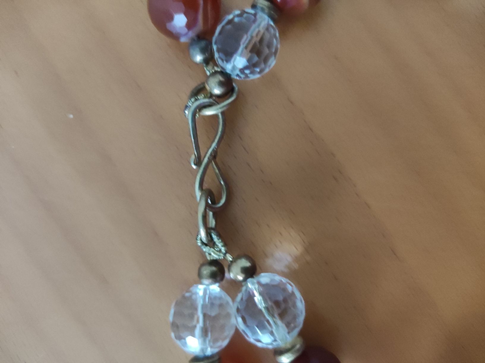 Catenine: Edelsteinkette 925 Silber vergoldet – Usato da Münchenbuchsee venduto da Cori1968 2