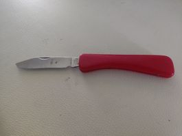 Rotes Vintage Taschenmesser Inox Solingen, Germany,